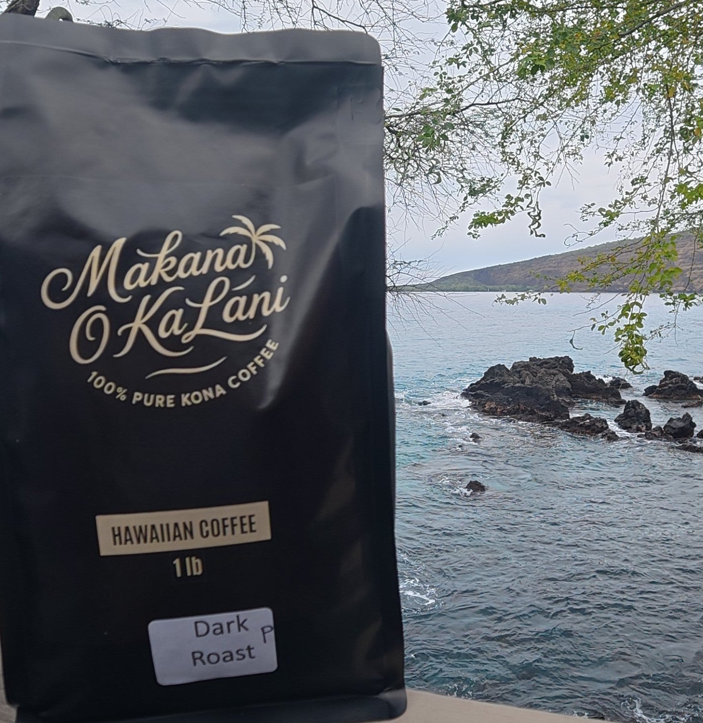 Dark Roast Kona Coffee 1 pound